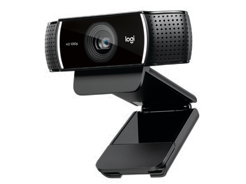 WEB CAM LOGITECH PRO C922 STREAM FULL HD 1080P USB BLACK (PN 960-001087)